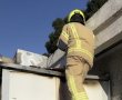 שריפה פרצה בחנות מזון מהיר בקריית גת