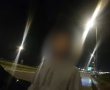 השוטרים היו בהלם מוחלט: תושב מיתר נתפס כשהוא ''טס'' על הכביש (צפו)
