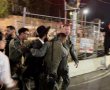 המהומות בבר אילן: מאות קיצוניים השתוללו, פחים הוצתו ורימוני הלם פוצצו את הציר (וידאו)