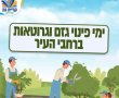 הסדרת פינוי גזם וגרוטאות ברחבי העיר קריית גת 