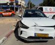 תאונה עם מעורבות שני כלי רכב בקריית גת