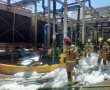 שריפה פרצה בנאות חובב, צוותים רבים של מכבי אש במקום