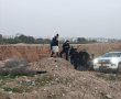באר שבע: שלושה חולצו מג'יפ שהיה בסכנת התהפכות על גבהה