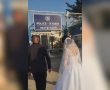שיירת חתונה חסמה את כביש 40; החתן והכלה עוכבו לתחנת המשטרה ביום חתונתם
