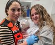 רגע מרגש בקריית גת: תינוק נולד באמבולנס של איחוד הצלה בדרכו לבית החולים